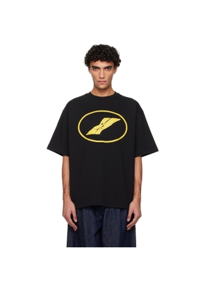 We11done Black Smile Logo T-shirt