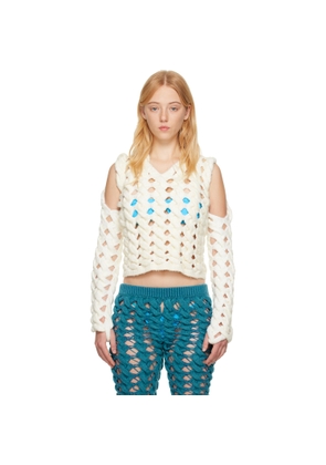 Isa Boulder SSENSE Exclusive Off-White Sweater