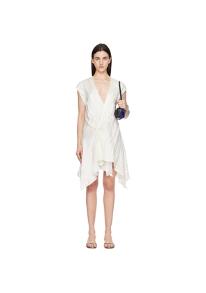 KHAITE Off-White Merith Midi Dress