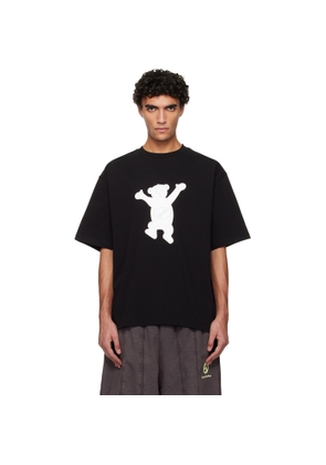 We11done Black Teddy Logo T-shirt