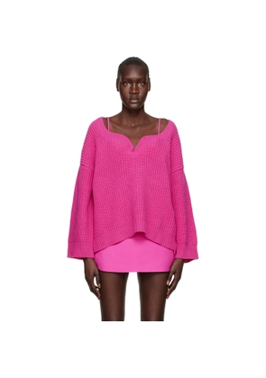 Valentino Pink Sweetheart Sweater