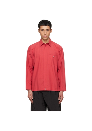 HOMME PLISSÉ ISSEY MIYAKE Red Streamline Shirt