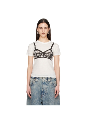VAQUERA Off-White Bra T-shirt