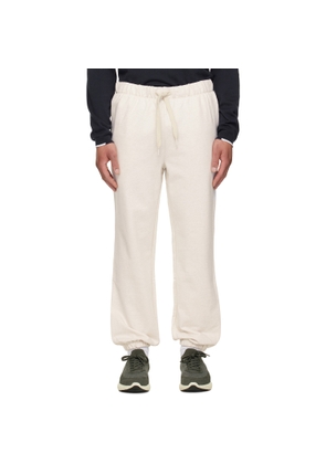 BOSS Off-White Drawstring Sweatpants