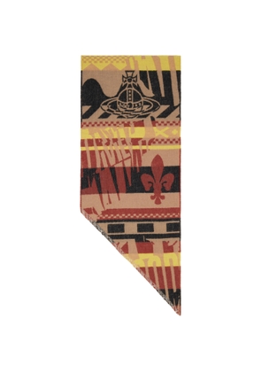 Vivienne Westwood Brown Two Point Scarf