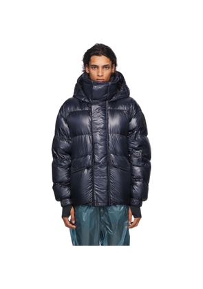 Moncler Grenoble Navy Down Gressan Coat