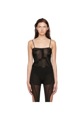 nastyamasha SSENSE Exclusive Black Bodysuit