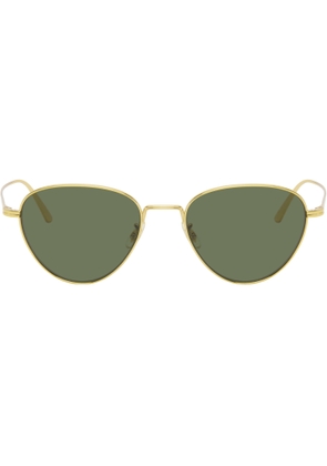 KHAITE Gold Oliver Peoples Edition 1991C Sunglasses