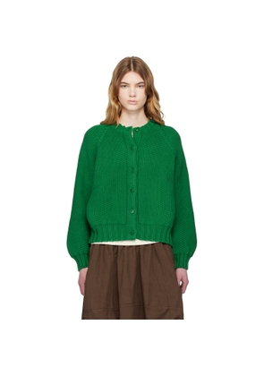 YMC Green Atomic Cardigan