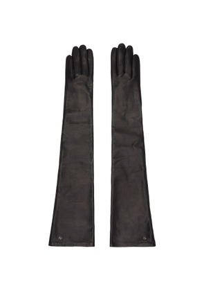Handsome Stockholm Black Essentials Extra Long Gloves