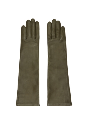 Handsome Stockholm Green Essentials Long Gloves