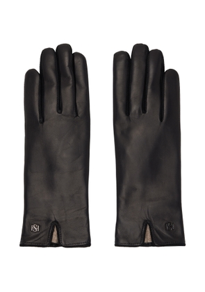 Handsome Stockholm Black Essentials Gloves