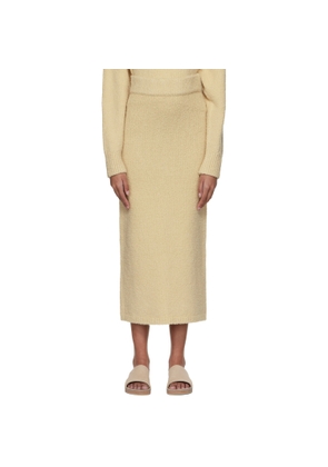 Missing You Already Beige Cotton Maxi Skirt