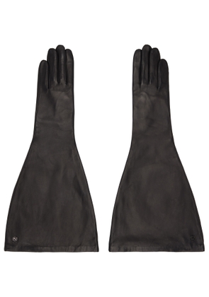 Handsome Stockholm Black Essentials Wide Gloves