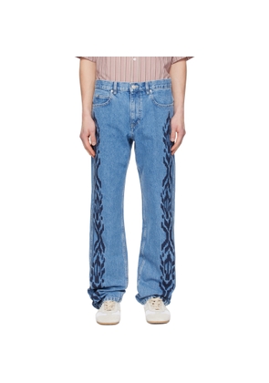Isabel Marant Blue Lewys Jeans