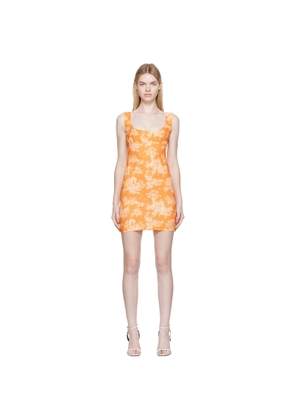 Miaou Orange Vivi Minidress