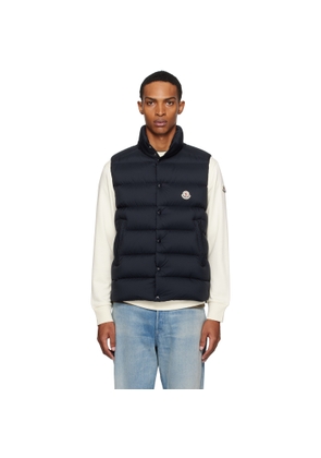 Moncler Navy Tibb Down Vest