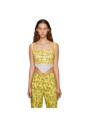Miaou Yellow Tati Tank Top
