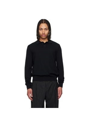 BOSS Black Knit Cotton-Blend Polo