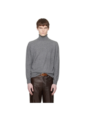 Entire Studios Gray Knit Turtleneck
