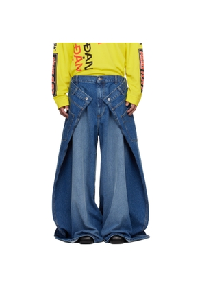 LU'U DAN Blue Maxi x Maxi x Maxi Jeans