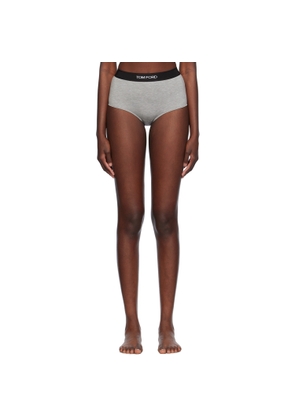 TOM FORD Gray Modal Signature Briefs