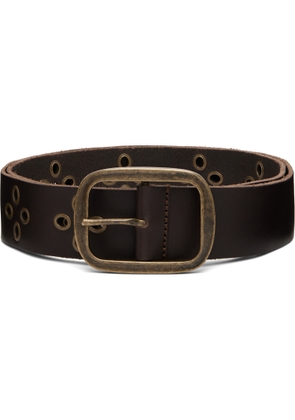 Dsquared2 Brown Vintage Buckle Belt