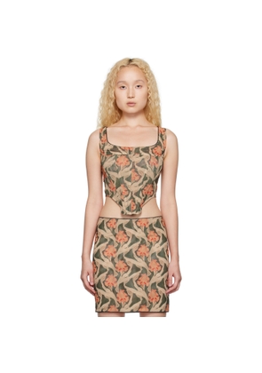 Miaou Green Campbell Tank Top
