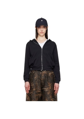 Acne Studios Black Zipper Hoodie
