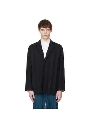 HOMME PLISSÉ ISSEY MIYAKE Black Edge Ensemble Blazer