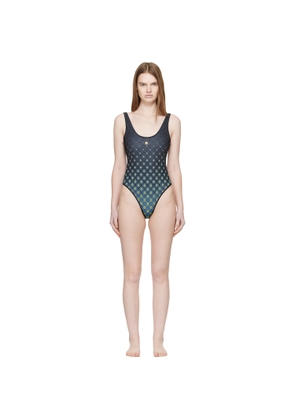 Casablanca Black Degrade Monogram Swimsuit