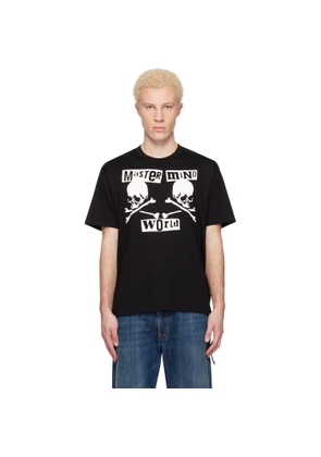 MASTERMIND WORLD Black MW Flyer SS T-shirt