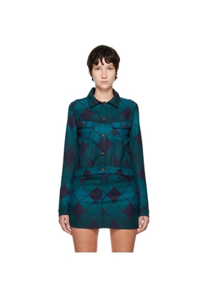 Ahluwalia Blue Woolmark Prize Edition Jacket