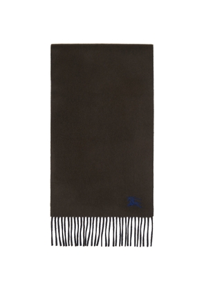 Burberry Brown Reversible Cashmere Scarf