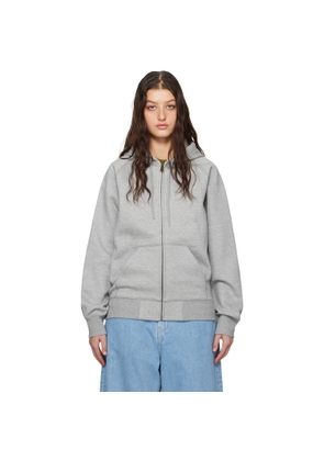 Carhartt Work In Progress Gray Chase Hoodie
