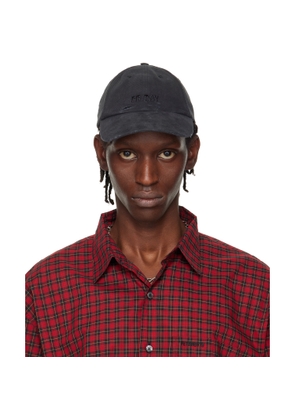 VETEMENTS Black Friday Distressed Cap
