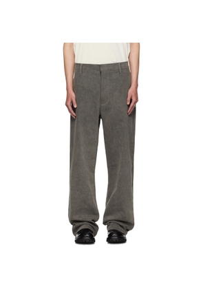 ALEXANDER DIGENOVA Gray Limo Trousers