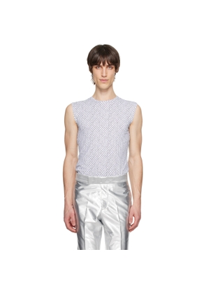 SAPIO White & Black No 26 Tank Top