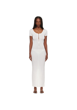 Judy Turner Off-White Judson Maxi Dress