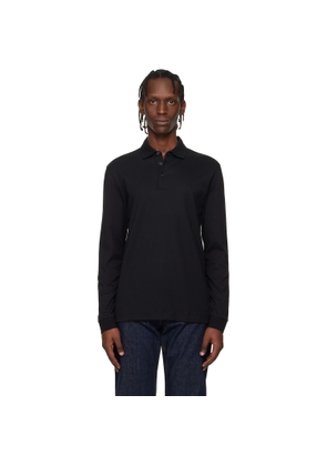 BOSS Black Regular Fit Interlock-Cotton Polo