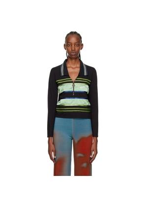 Ahluwalia Black Stripe Sweater