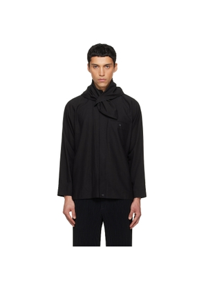 HOMME PLISSÉ ISSEY MIYAKE Black Streamline Shirt