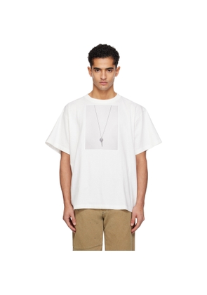 MM6 Maison Margiela Off-White 'MM6 Key' T-shirt
