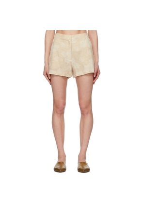Holzweiler Beige Fusan Shorts