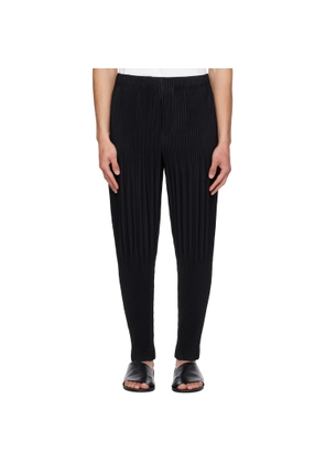 HOMME PLISSÉ ISSEY MIYAKE Black Monthly Colors February Trousers