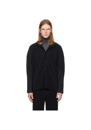 HOMME PLISSÉ ISSEY MIYAKE Black Monthly Colors October Shirt