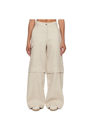 Holzweiler Beige Gorti Trousers