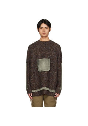 A. A. Spectrum Gray Beevoua Sweater