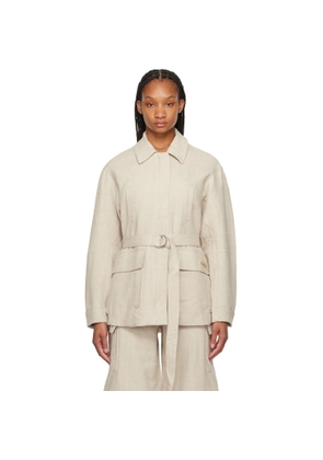 Holzweiler Beige Gorti Jacket