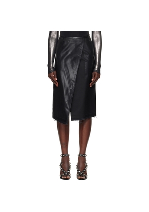 Diesel Black O-Kessy-Long-P1 Midi Skirt